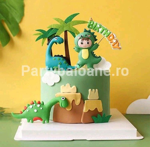 Set 9 Toppere 3D pentru Tort