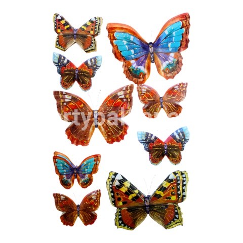 SET FLUTURI SI FLORI 3D CU BANDA DUBLU ADEZIVA COD F4