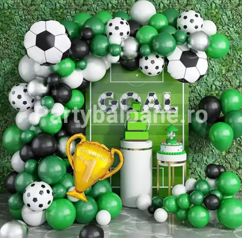 SET GHIRLANDA BALOANE VERDE