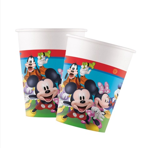 SET PAHARE MICKEY MOUSE SI PRIETENII - 200 ML