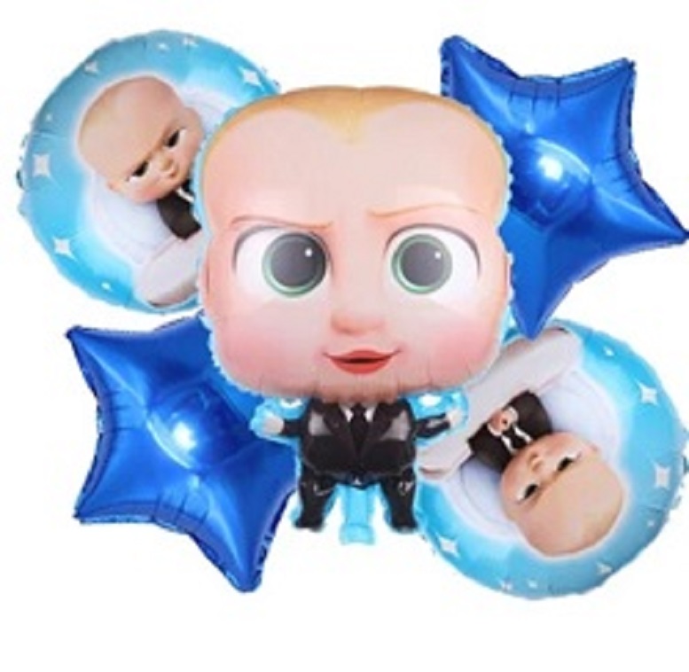 SET 5 BALOANE CU BABY BOSS