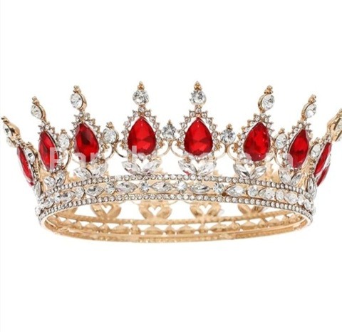 TOPPER TORT - CORONITA AURIE CU PIETRE PRETIOASE