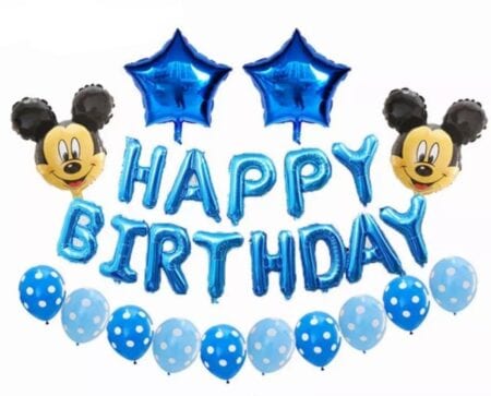 Set happy birthday, 14 baloane