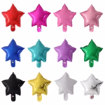 Balon Folie Mini Stea 12 cm, Alege Culoarea Baloane din folie metalizată în formă de mini stea dimensiune 12 centimetri disponibile în mai multe culori.