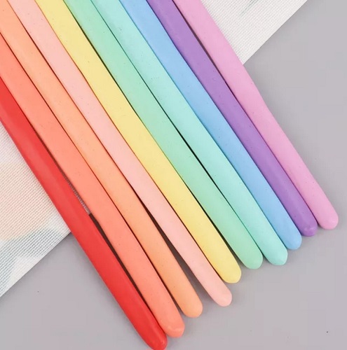 Set Baloane de Modelaj - Multicolor Macarons 125 Cm x 4,5 Cm