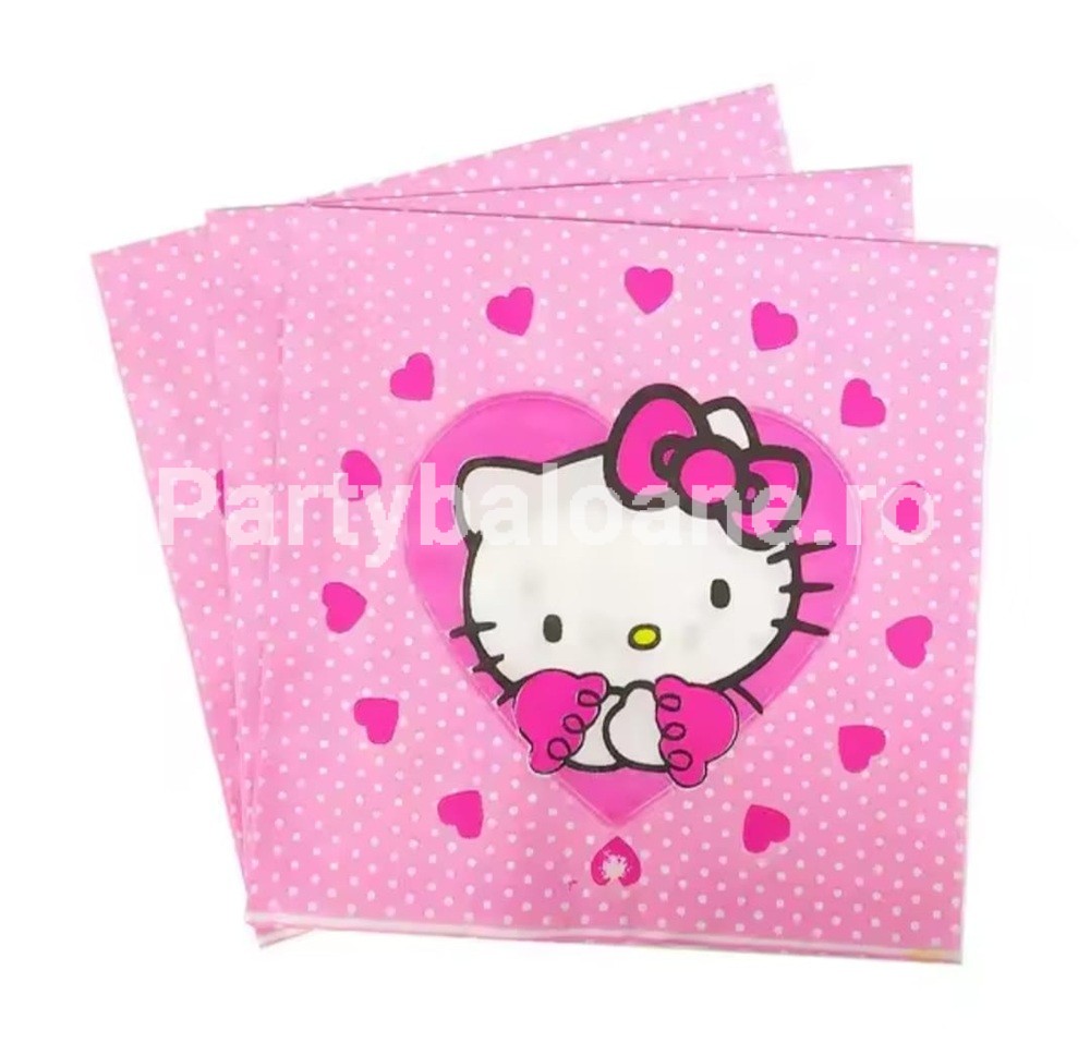 SET 20 SERVETELE - MODEL HELLO KITTY