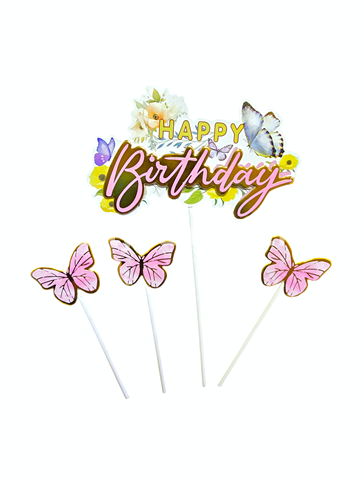 Set 4 Toppere pentru Tort