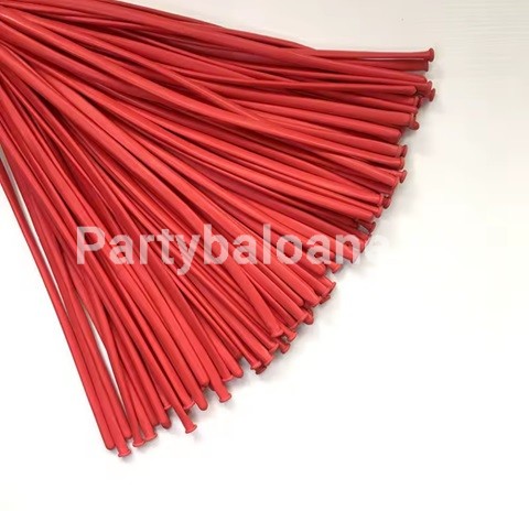 Set Baloane de Modelaj - Rosu 125 Cm x 4,5 Cm Baloane roșii pentru modelaj.