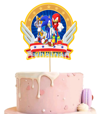 TOPPER PENTRU TORT - SUPER SONIC