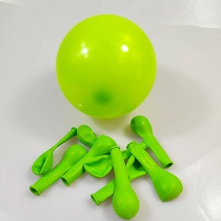 SET BALOANE LATEX VERDE DESCHIS 26 CM