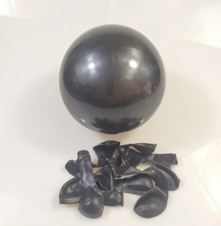 SET BALOANE LATEX NEGRU 30 CM
