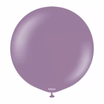 Balon Jumbo latex Retro Lavender Kalisan 45 cm Balon Jumbo latex mare calitate profesionala partybaloane culoare retro lavender lavanda mov prafuit mat opac dimensiune 45 cm 18 inch marca Kalisan