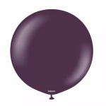 Balon Jumbo latex Standard Plum Kalisan 45 cm Balon jumbo urias latex calitate profesionala finisaj standard opac mov inchis mov pruna standard plum dimensiune 45 cm 18 inch marca Kalisan